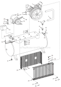 Page A Diagram and Parts List for EX112000 2005 Campbell Hausfeld Compressor